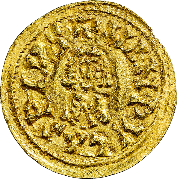 Tremissis de Sisebuto — reverso
