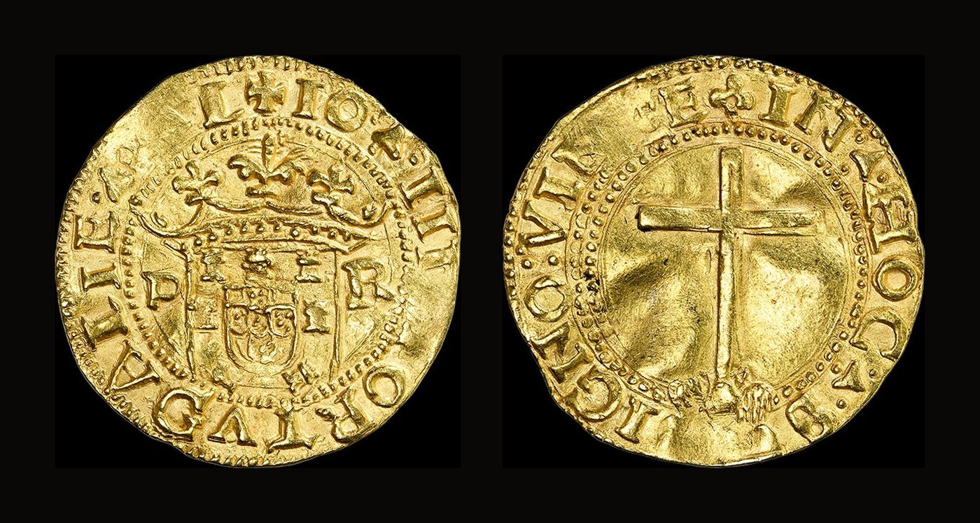 Lote 63 — Cruzado Calvário P-R de D. João III