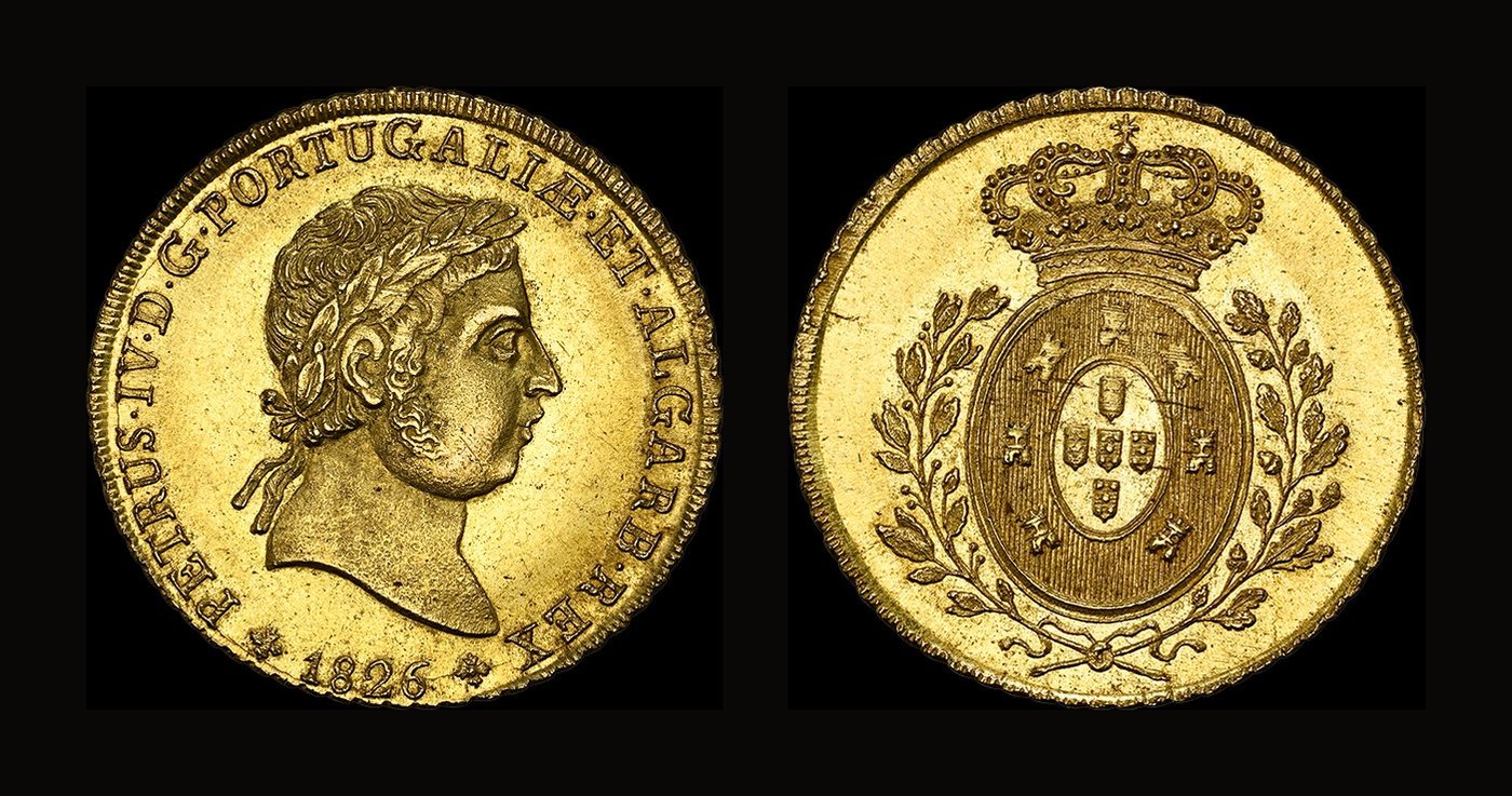 Lote 131 — Peça 1826 de D. Pedro IV